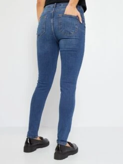Vaquero Skinny De Talle Alto - L30 - AZUL -Zalaris Tienda vaquero skinny de talle alto l30 azul zk646 4 frb3