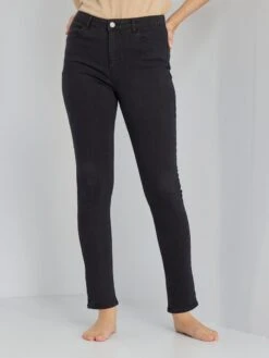 Vaquero Skinny De Talle Alto - L30 - NEGRO -Zalaris Tienda vaquero skinny de talle alto l30 negro zk646 1 frb2
