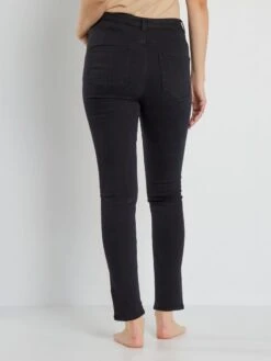 Vaquero Skinny De Talle Alto - L30 - NEGRO -Zalaris Tienda vaquero skinny de talle alto l30 negro zk646 1 frb3