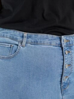 Vaquero Skinny De Tiro Alto - Azul -Zalaris Tienda vaquero skinny de tiro alto azul acg04 4 frb6