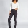 Vaquero Skinny De Tiro Alto - L30 - NEGRO