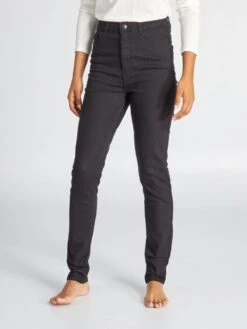 Vaquero Skinny De Tiro Alto - L30 - NEGRO -Zalaris Tienda vaquero skinny de tiro alto l30 negro acf38 1 frb2