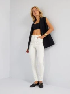 Vaquero Skinny Push-up - L30 - BLANCO