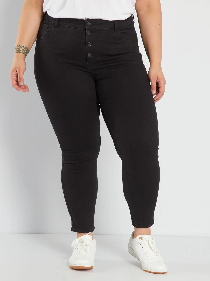 Vaquero Skinny/corte Muy Ajustado - L28 - NEGRO 4 Vaquero Skinny/corte Muy Ajustado - L28 - NEGRO - Imagen 2