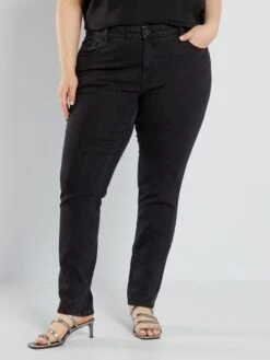 Vaquero Slim De Talle Alto - L32 - NEGRO -Zalaris Tienda vaquero slim de talle alto l32 negro acm04 1 frb2