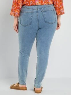 Vaquero Slim De Talle Alto - L34 - Azul -Zalaris Tienda vaquero slim de talle alto l34 azul acm05 4 frb3