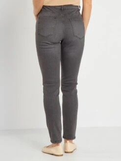 Vaquero Slim De Tiro Alto - L28 - GRIS -Zalaris Tienda vaquero slim de tiro alto l28 gris zk718 2 frb3