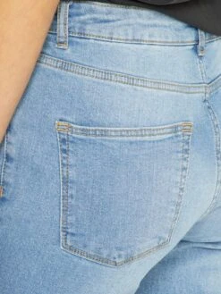 Vaquero Slim De Tiro Alto L32 - Azul -Zalaris Tienda vaquero slim de tiro alto l32 azul zk723 5 frb4