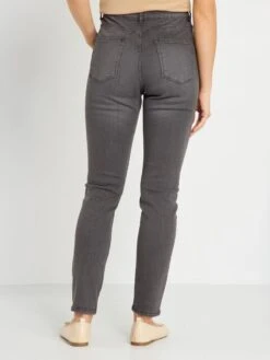 Vaquero Slim De Tiro Alto L32 - GRIS -Zalaris Tienda vaquero slim de tiro alto l32 gris zk723 2 frb3