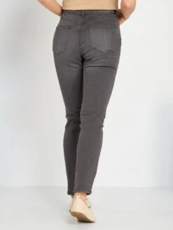 Vaquero Slim De Tiro Alto - L34 - GRIS -Zalaris Tienda vaquero slim de tiro alto l34 gris zk724 2 frb3