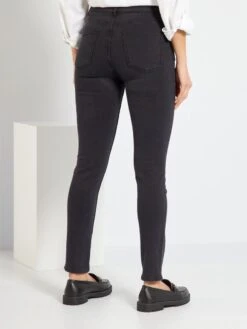 Vaquero Slim De Tiro Alto - L34 - NEGRO 8 Vaquero Slim De Tiro Alto - L34 - NEGRO -Zalaris Tienda vaquero slim de tiro alto l34 negro zk724 1 frb3