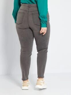 Vaquero Slim Elástico - 30L - GRIS -Zalaris Tienda vaquero slim elastico 30l gris zj382 2 frb3