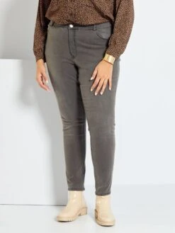 Vaquero Slim Elástico - GRIS -Zalaris Tienda vaquero slim elastico gris zj383 2 frb3