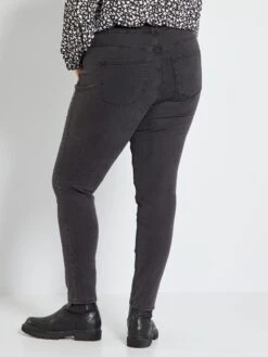 Vaquero Slim Elástico - NEGRO 8 Vaquero Slim Elástico - NEGRO -Zalaris Tienda vaquero slim elastico negro zj383 1 frb3