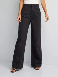 Vaquero Wide Leg - 32 L - NEGRO -Zalaris Tienda vaquero wide leg 32 l negro zk661 1 frb2