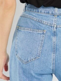 Vaquero Wide Leg De Tiro Alto Entallado - AZUL -Zalaris Tienda vaquero wide leg de tiro alto entallado azul ajj21 2 frb6