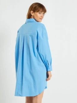 Vestido Camisero - Azul -Zalaris Tienda vestido camisero azul ann24 1 frb4