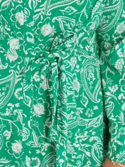 Vestido Camisero Corto Con Cinturón - VERDE -Zalaris Tienda vestido camisero corto con cinturon verde aev14 3 frb5