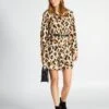 Vestido Camisero Estampado 'JDY' - Leopardo