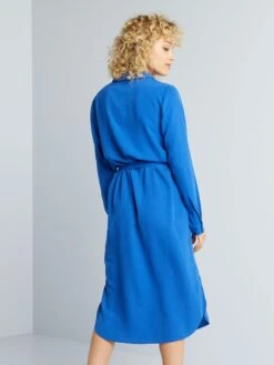 Vestido Camisero 'JDY' - Azul -Zalaris Tienda vestido camisero jdy azul amv56 1 frb4