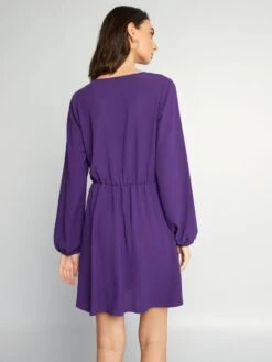 Vestido Con Escote Cruzado - ACAL -Zalaris Tienda vestido con escote cruzado acal asa95 1 frb4