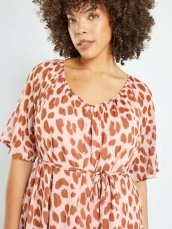 Vestido Corto Con Cuello Redondo 'Only' - ROSA 9 Vestido Corto Con Cuello Redondo 'Only' - ROSA -Zalaris Tienda vestido corto con cuello redondo only rosa amd84 1 frb4