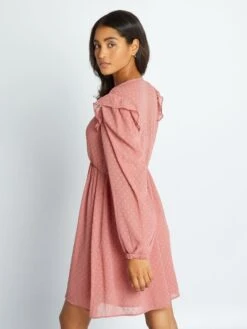 Vestido Corto De Plumeti - ROSA -Zalaris Tienda vestido corto de plumeti rosa aoa57 5 frb4