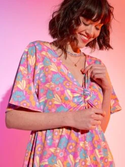 Vestido Corto De Punto Gofrado - PURPURA -Zalaris Tienda vestido corto de punto gofrado purpura zs937 2 frb6