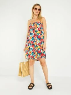 Vestido Corto De Tirantes 'JDY' - ROJO