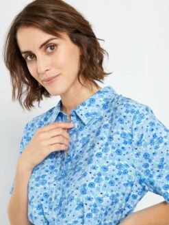 Vestido Corto Estampado 'JDY' - AZUL -Zalaris Tienda vestido corto estampado jdy azul abv59 1 frb3