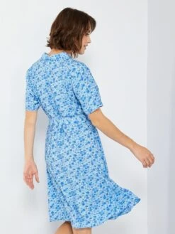 Vestido Corto Estampado 'JDY' - AZUL -Zalaris Tienda vestido corto estampado jdy azul abv59 1 frb4