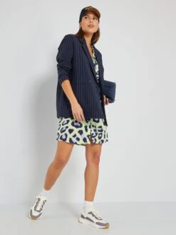 Vestido Corto 'Jacqueline De Yong' - VERDE/AZUL -Zalaris Tienda vestido corto jacqueline de yong verdeazul zb074 6 frb4