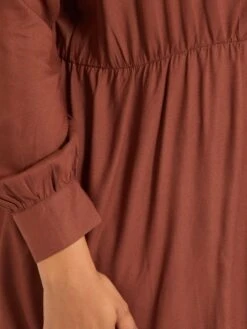 Vestido Corto 'Only Carakoma' - Marrón -Zalaris Tienda vestido corto only carakoma marron zm901 1 frb5