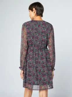 Vestido De Gasa Corto Evasé 'JDY' - FLOR DE COLZA -Zalaris Tienda vestido de gasa corto evase jdy flor de colza atv59 2 frb3