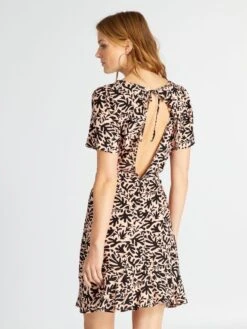 Vestido De Manga Corta - BLANCO -Zalaris Tienda vestido de manga corta blanco avj63 1 frb4