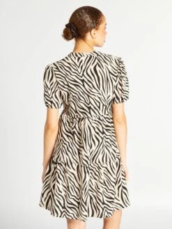 Vestido Estampado - Cebra -Zalaris Tienda vestido estampado cebra amv51 3 frb3