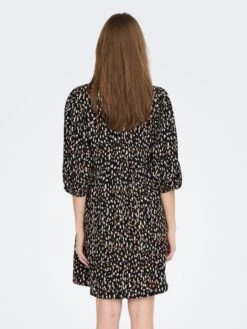 Vestido Estampado Corto 'JDY' - NEGRO -Zalaris Tienda vestido estampado corto jdy negro zq410 2 frb3