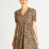 Vestido Estampado - Leopardo
