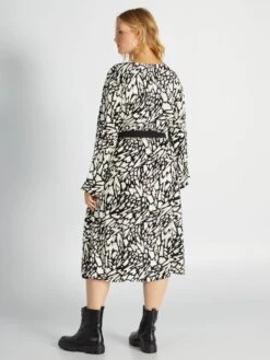 Vestido Largo Con Estampado - TAQUIMIL -Zalaris Tienda vestido largo con estampado taquimil aiz53 1 frb2