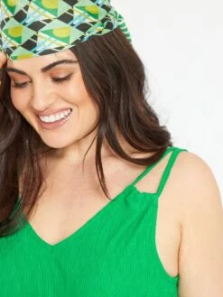 Vestido Largo De Punto De Crepé - Verde Flúor -Zalaris Tienda vestido largo de punto de crepe verde fluor zs967 3 frb4