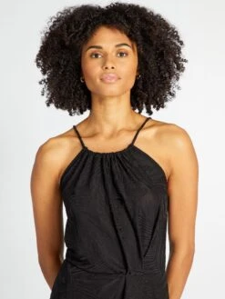 Vestido Largo - Negro 11 Vestido Largo - Negro -Zalaris Tienda vestido largo negro ams67 2 frb5