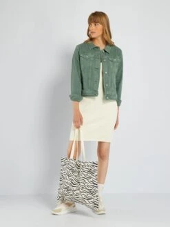 Vestido Midi De Canalé - Blanco -Zalaris Tienda vestido midi de canale blanco awc99 2 frb2