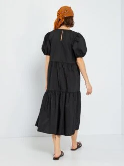 Vestido Midi 'JDY' - Negro -Zalaris Tienda vestido midi jdy negro abw11 1 frb4