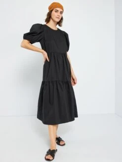 Vestido Midi 'JDY' - Negro -Zalaris Tienda vestido midi jdy negro abw11 1 frb5