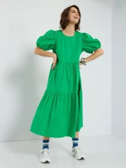 Vestido Midi 'JDY' - Verde