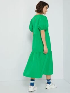 Vestido Midi 'JDY' - Verde -Zalaris Tienda vestido midi jdy verde abw11 2 frb4