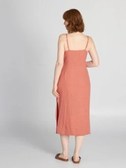 Vestido Midi - ROSA -Zalaris Tienda vestido midi rosa avk40 2 frb4