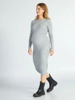 Vestido Premamá - L_GRIS