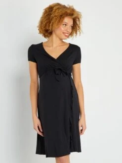 Vestido Premamá - Negro -Zalaris Tienda vestido premama negro zm848 6 frb4