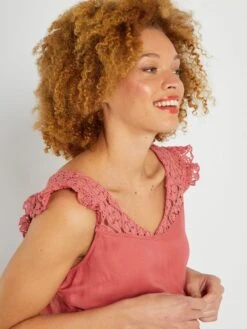 Vestido Premamá - Rojo Polvo -Zalaris Tienda vestido premama rojo polvo zn944 4 frb3